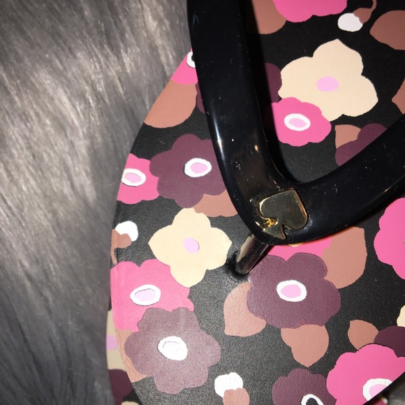 Kate Spade Pink Brown Flowers sandals - Picture 4 of 4